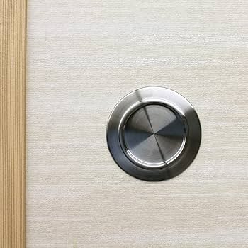 Amazon | ふすまの取っ手 引き手 1個 底寸法50ミリ ステンレス